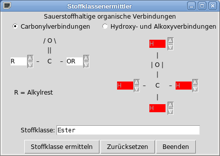 Stoffklassenermittler